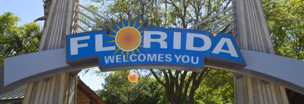 Welcome to florida signage 3